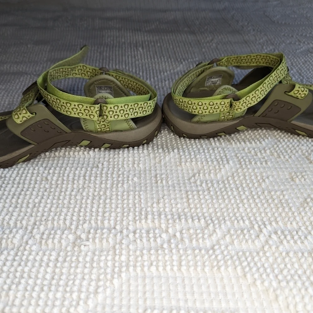Merrellâ•‘Waterpro Simarron Lime Green Sandalsâ•‘Size - Picture 3 of 6